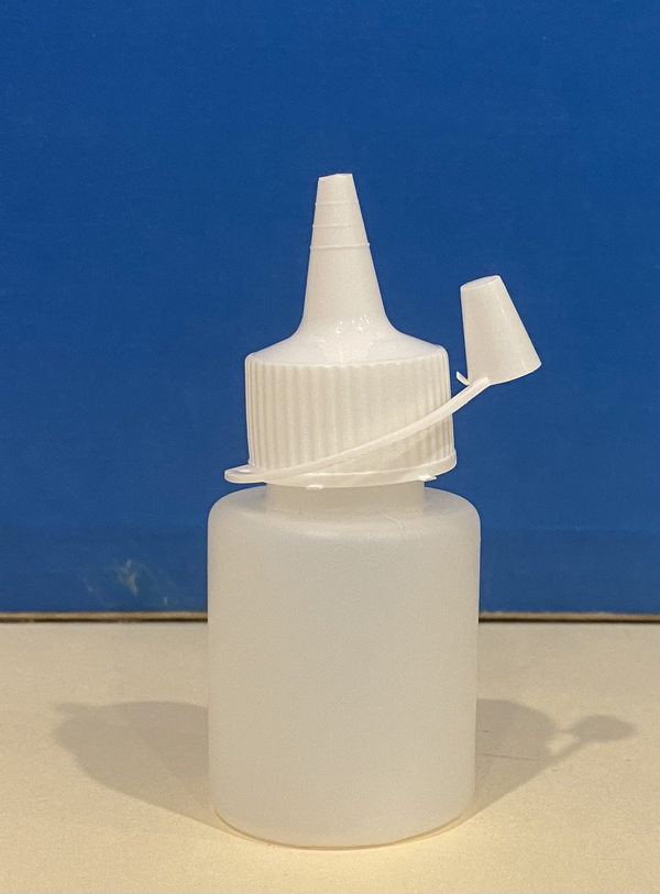 60ml bottle with white witch hat applicator