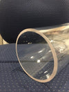 Tube Extruded 125mm x 119mm x 2000mm Clear Acrylic Metric