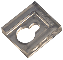Key Way Small Clear Acrylic Au Made