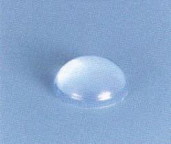Bump On BS12 - 9.5mm x 3.8mm high Self Adhesive Clear