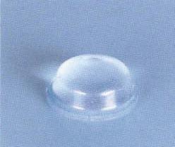 Bump On BS2 - 11.1mm x 5mm high Self Adhesive Clear