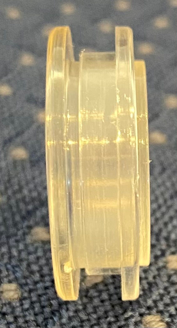 Finger pull clear poly carbonate AU made