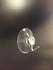Suction Cup 22mm dia PVC with Metal Hook