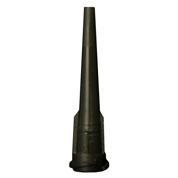 16 Gauge applicator nozzle 1.25" tapered plastic dispensing tip charcoal