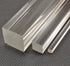 Rod Square 10mm x 10mm x 1220mm Extruded Clear Acrylic